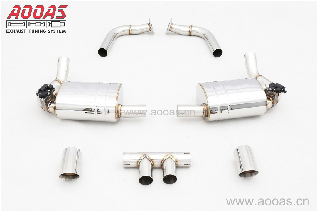 Porsche Cayman 987.2 All SS304 / Valvetronic Muffler System